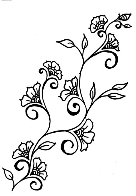 Flower Chain Drawing at GetDrawings | Free download