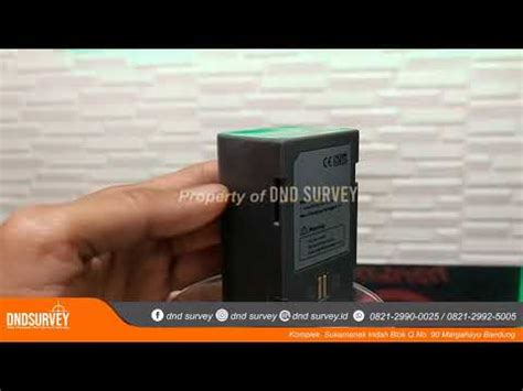 REVIEW BATERAI BL 5000 UNTUK TOTAL STATION HI TARGET DND SURVEY WA