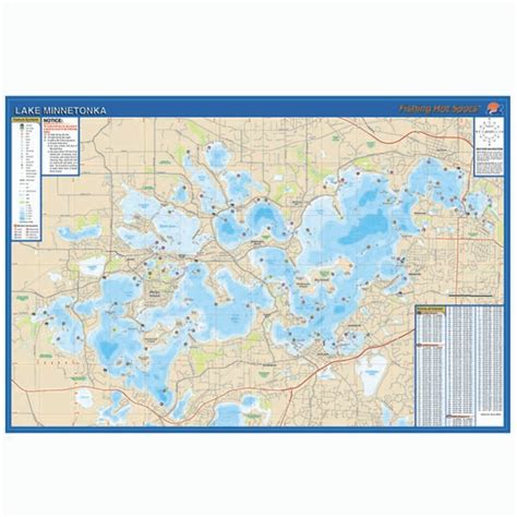 Lake Minnetonka Fishing Map | Wholesale Marine