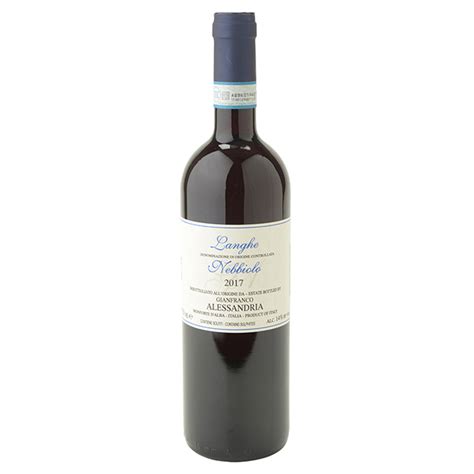 GIANFRANCO ALESSANDRIA LANGHE NEBBIOLO 2017 750ml ジャンフランコ アレッサンドリア