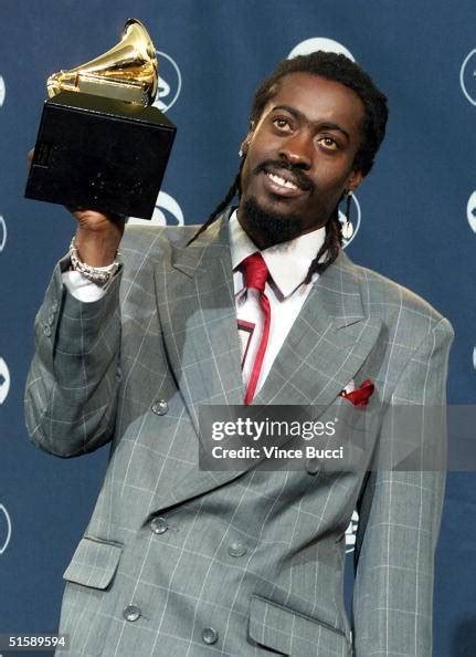 Reggae Artist Beenie Man Poses With His Grammy Award For Best Reggae News Photo Getty Images