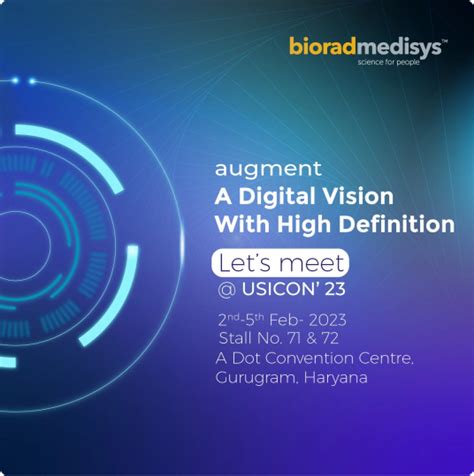 USICON 2023 Biorad Medisys A Medical Device Manufacturing Company