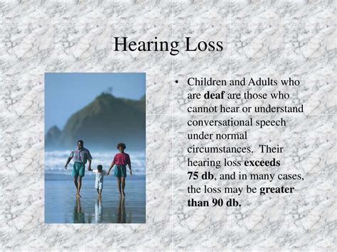 Ppt Hearing Loss Powerpoint Presentation Free Download Id 1721255