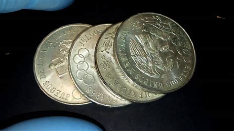 Moneda De Plata Juegos Olimpicos 1968 Precio Tengo Un Juego