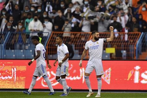 Real Madrid Defeat Athletic Bilbao To Win Spanish Super Cup Sportsdesk