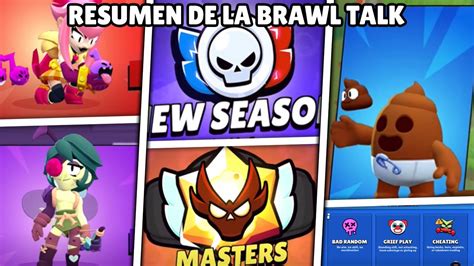 Resumen De La Brawl Talk Dos Brawlers Nuevos Nuevas Skins