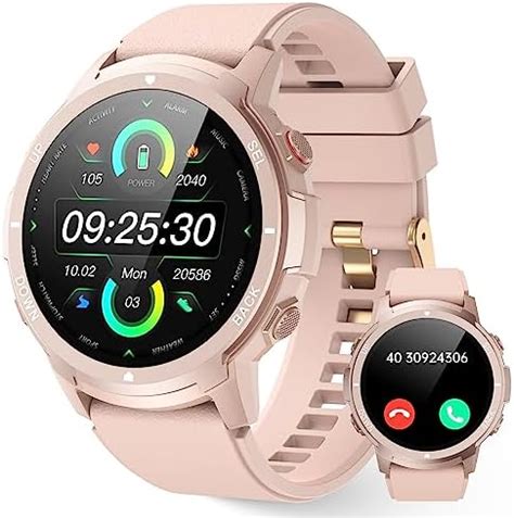 LLKBOHA Smartwatch Damen 1 39 Zoll Touchscreen Mit Telefonfunktion