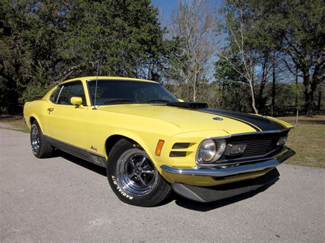 1970 FORD MUSTANG MACH 1 FASTBACK Front 3 4 194482