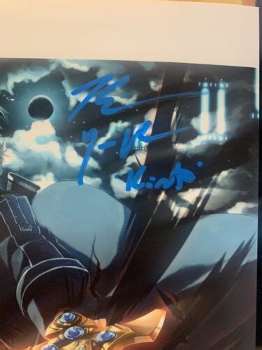 BRYCE PAPENBROOK SIGNED Kirito 8x10 Photo SWORD ART ONLINE BECKETT D4 ...