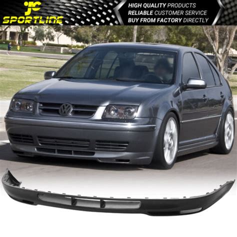 Fits Volkswagen Jetta Mk Gli Style Front Bumper Lip Spoiler Pu