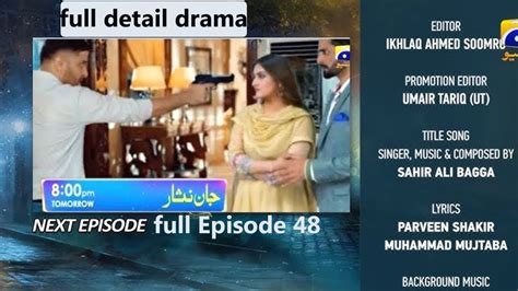 Jaan Nisar Episode Full Jaannisar Promo Jan Nisar Ost