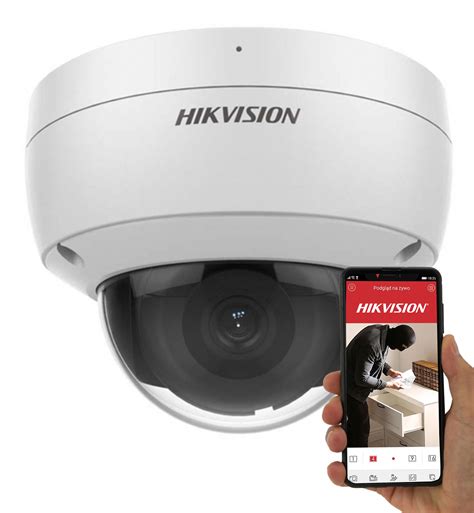 Kamera kopułkowa zewnętrzna IP Hikvision AcuSense Sklep Opinie Cena