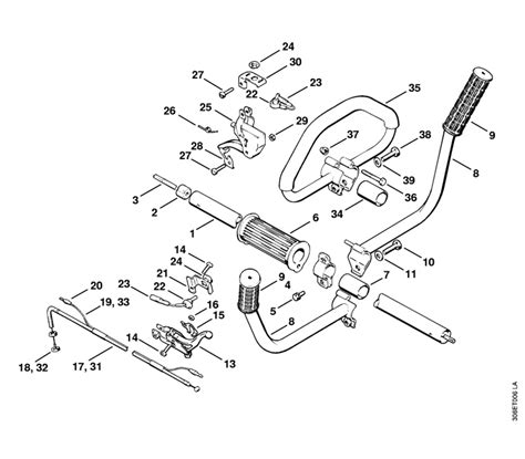 Stihl FS 65 Strimmer Drive Tube Assembly Lawn Turfcare Machinery