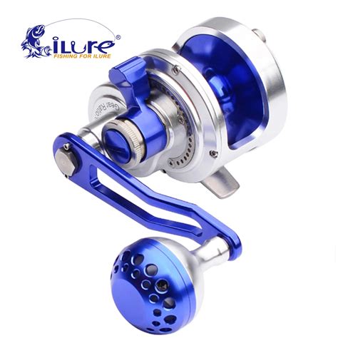 Aliexpress Buy ILure PRO Fishing Reel Trolling Roll Aluminum CNC