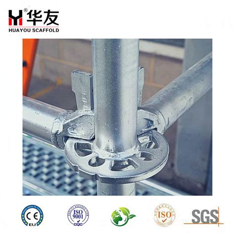 Q345b HDG Ringlock Layher Scaffolding Multidirectional Vertical