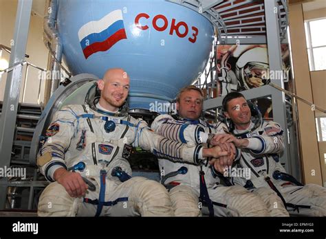 International Space Station Expedition 40 crew members ESA astronaut ...