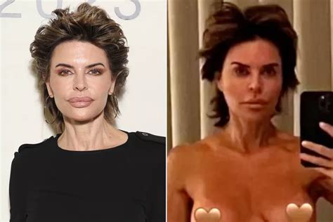 Lisa Rinna Instagram Birthday Celebration Nude Mirror Picture