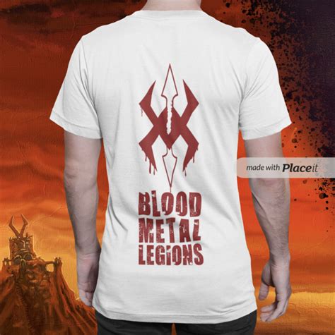 White And Blood Stain T Shirt Validor
