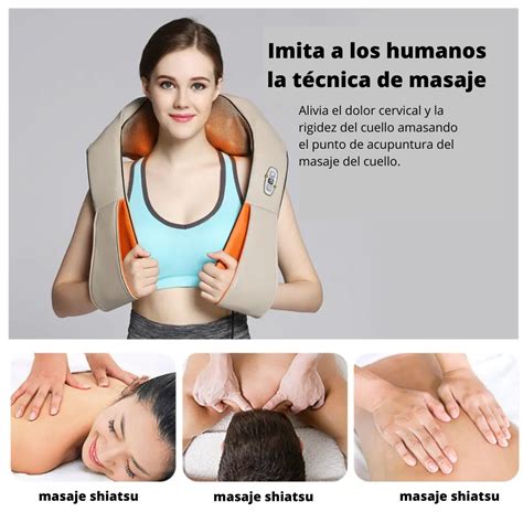 Ripley Masajeador El Ctrico Cervical Para Cuello Hombros Espalda