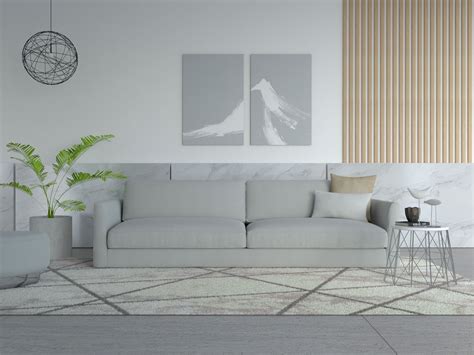 Gray Couch With White Walls Image Gallery Roomdsign