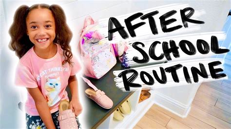 Our New After School Night Time Routine Youtube