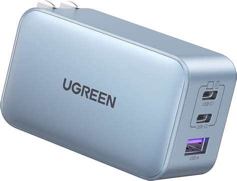 UGREEN GAN 65W Cargador USB C Cargador Tipo C 45W 20W PD 3 0 Carga