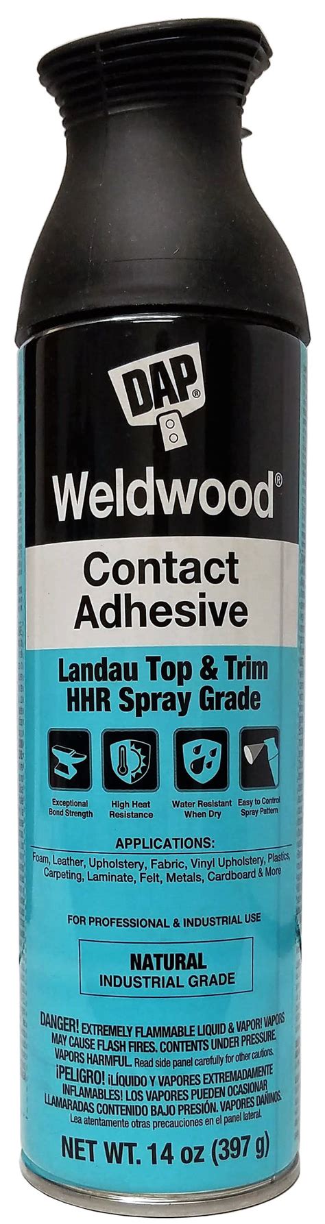 Dap® Weldwood® Contact Landau Top And Trim Hhr Spray Adhesive 14oz Can Glueplace