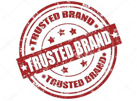 Trusted Brand Stamp Stock Vector Carmen Dorin 16233161