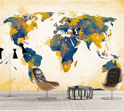 World Map Wallpaper Map Wall Mural Map Wallpaper Images