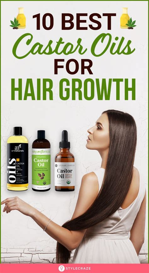 10 Best Castor Oils That Promote Hair Growth In 2020 Castor Oil For