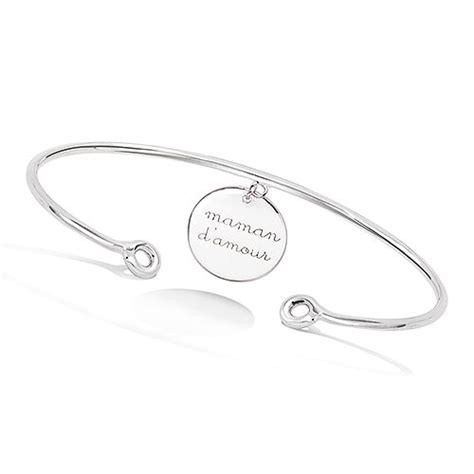 Bracelet Jonc Maman D Amour KEBIJOOX Bijouterie En Ligne Bijoux