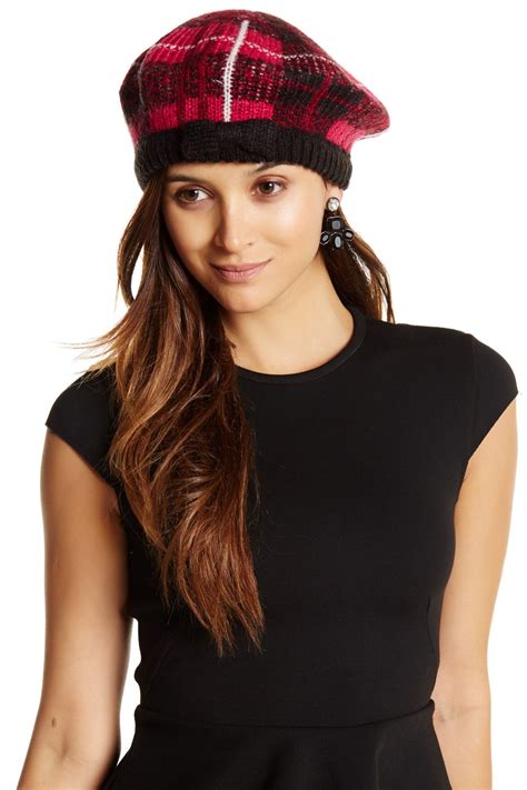 Woodland Plaid Beret By Kate Spade New York On Nordstrom Rack Kate