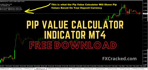 Pip Value Calculator Forex Mt4 Indicator For Different Currencies