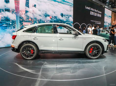 奥迪q5l Sportback外观实拍高清大图奥迪q5l Sportback 2021款 45 Tfsi 臻选型朱鹭白第3张图片大全太平洋汽车