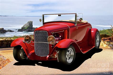 1932 Ford Full Fender Roadster Photograph By Dave Koontz Fine Art