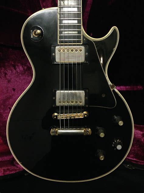 Gibson Les Paul Custom 1972 Black Guitar For Sale Richard Henry Guitars Ltd