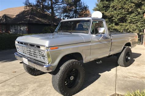 Modified 1974 Ford F 250 Ranger 4x4 5 Speed For Sale On Bat Auctions Sold For 42500 On