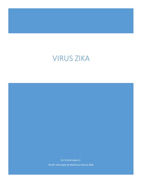 Virus ZIka PDF