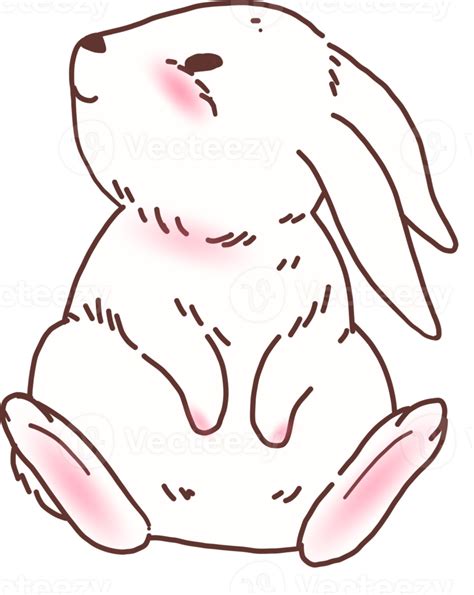 White Rabbit Bunny Illustration 15339696 Png