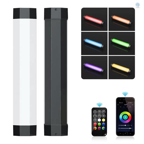 LUXCEO P200 LED Light Handheld RGB Light Tube Stick Video Soft