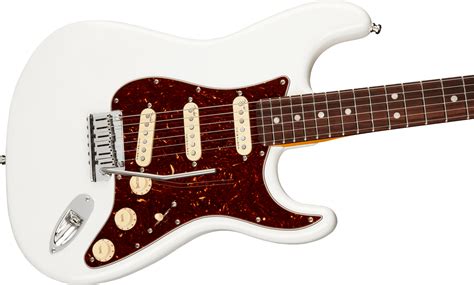 Fender American Ultra Stratocaster Rosewood Fingerboard Arctic Pearl On Sale At Gutiar World