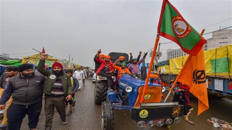 Kisan Andolan Farmer Protests Tractor Rally Today Delhi Ncr Haryana