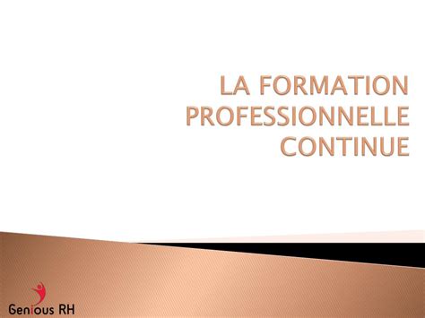 Ppt La Formation Professionnelle Continue Powerpoint Presentation Free Download Id 2261256