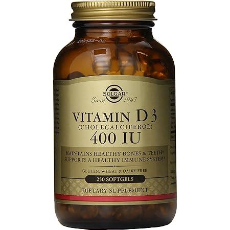 Amazon Solgar Vitamin D Cholecalciferol Mcg Iu