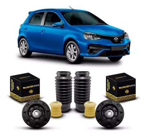 Kit Coxim Batente Coifa Dianteiro Toyota Etios A Frete Gr Tis