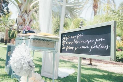 22 Ideas Para Decorar Tu Boda Con Pizarras