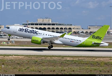 YL ABP Airbus A220 371 Air Baltic Giutalgen JetPhotos