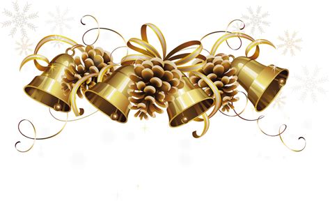 Transparent Christmas Golden Bells PNG Picture | Gallery Yopriceville ...