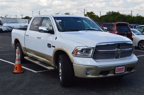 R New Ram Laramie Longhorn White Pickup Truck Premium L V