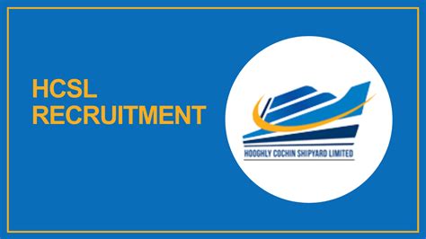 Hcsl Recruitment Apply For Vacancies